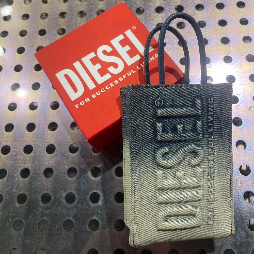 Diesel Bag Jeans with logo embossed